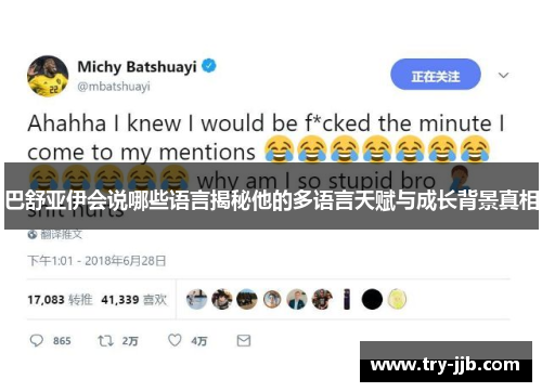 巴舒亚伊会说哪些语言揭秘他的多语言天赋与成长背景真相